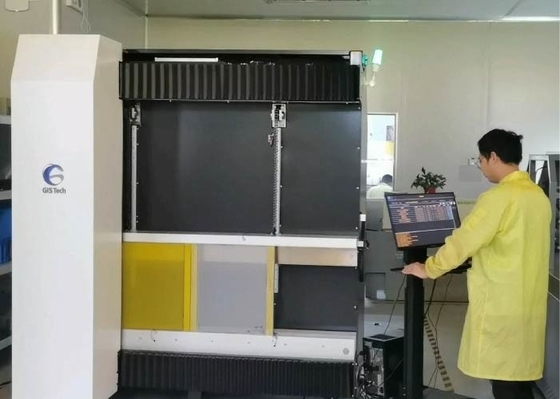comprar Tamanho de quadro mínimo resistente solvente da emulsão 3μM-150μM UV Laser Cts Machine 400mm*500mm online manufacture