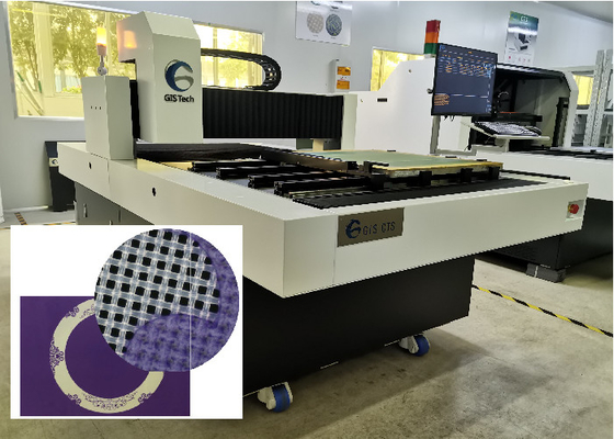 Tela 133LPI automática que expõe a fase monofásica 220V da máquina