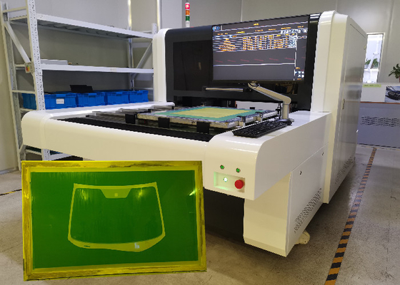 máquina UV da exposição do PWB de 1200x1300mm CTS para 2540dpi de vidro